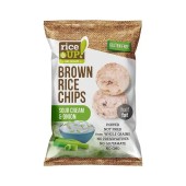 Rice up BROWN RICE CHIPS SOUR CREAM AND ONION 60 g