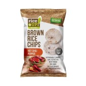 Rice up BROWN RICE CHIPS HOT CHILI PEPPER  60g