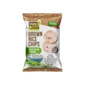 Rice up BROWN RICE CHIPS SOUR CREAM AND ONION 25g