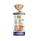 RICE UP Brown Rice Cakes With 7 Super Seeds  120g