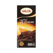 Valor zoom_in Zoom Chocolates 70% Cacao Dark Chocolate with Orange -  - 2