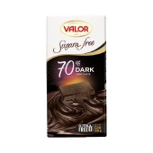 ValorDark Chocolate 70% Sugar free  100 g