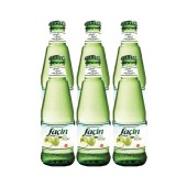 Lacin Carbonated Water, Apple Flavor, 200 ml, 6 pcs