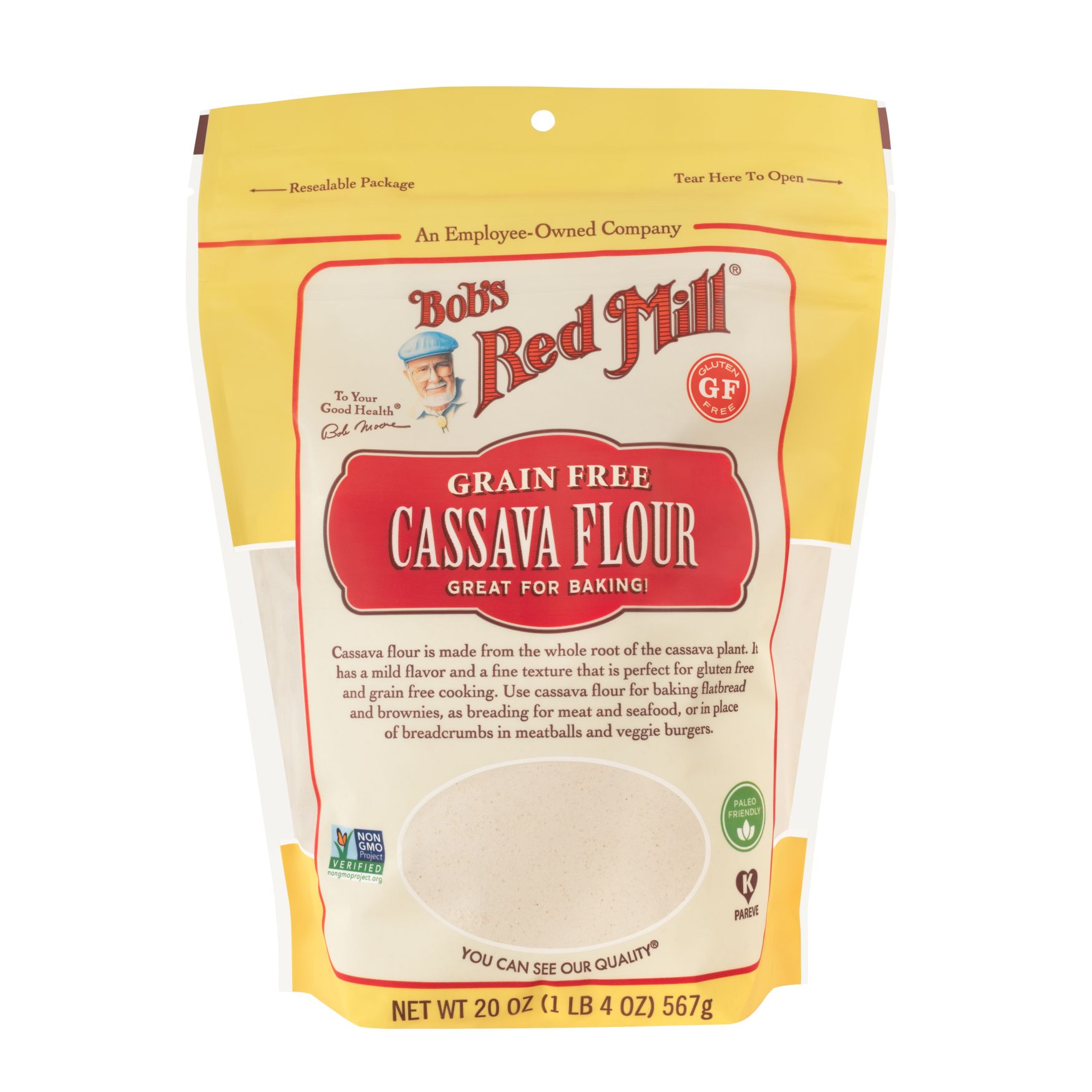 Bob's Red Mill Cassava Flour 567g