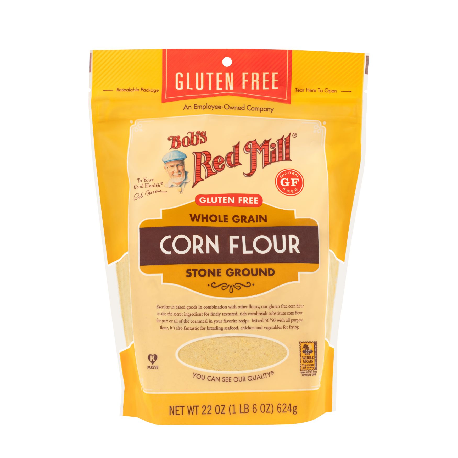 Bob's Red Mill Gluten Free Corn Flour 624g