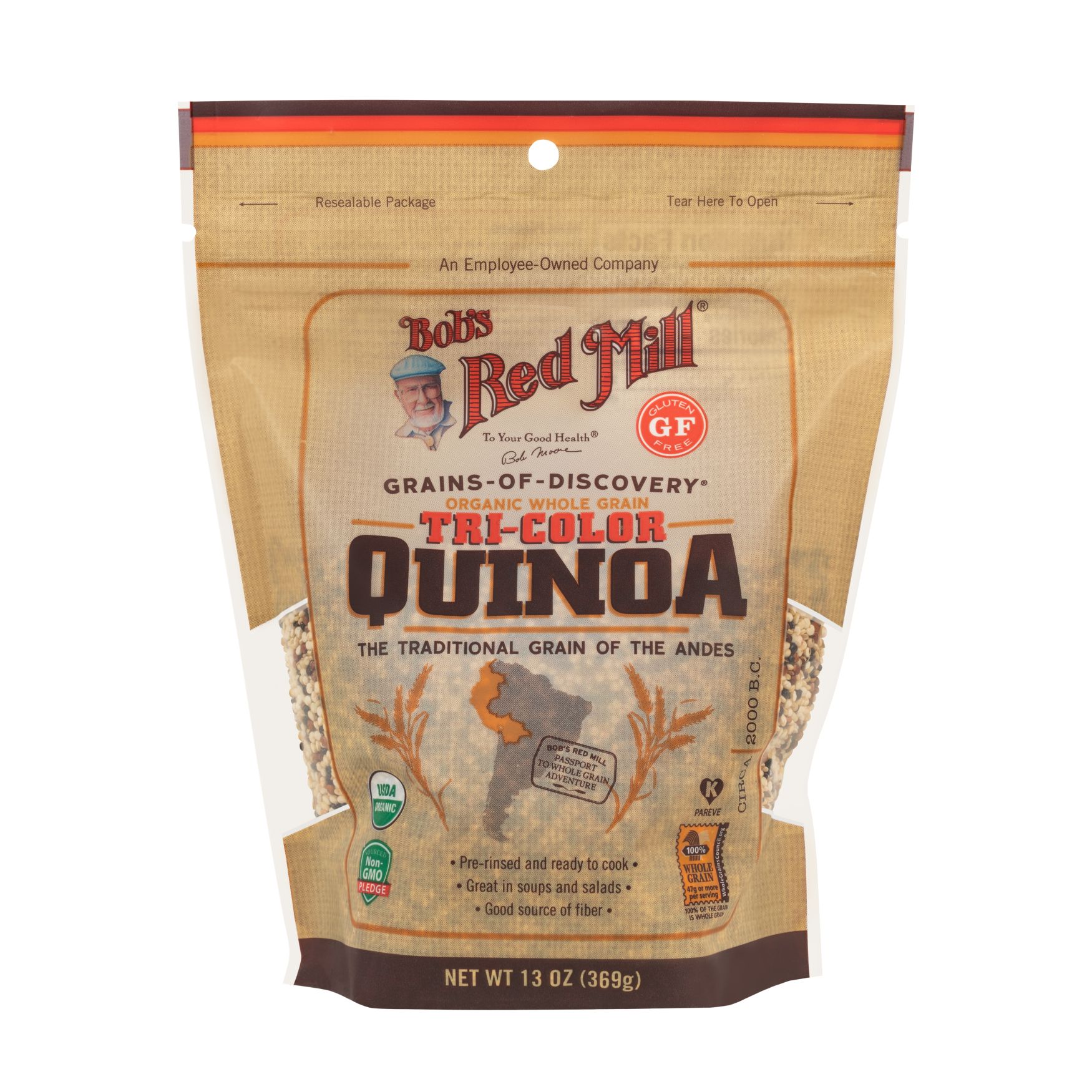 Bob's Red Mill Organic Tri-Color Quinoa 369g