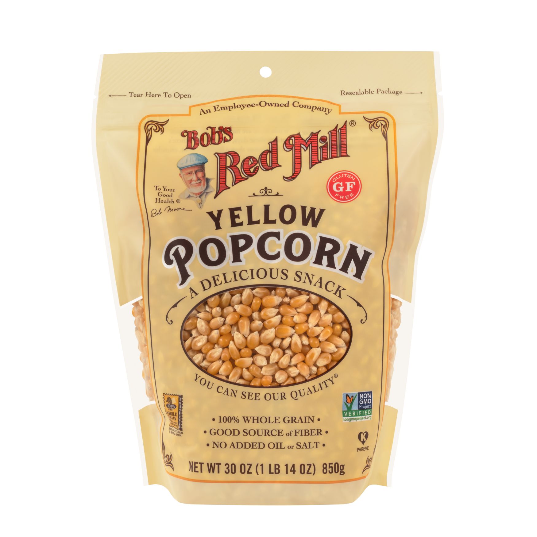 Bob's Red Mill Yellow Popcorn 850g