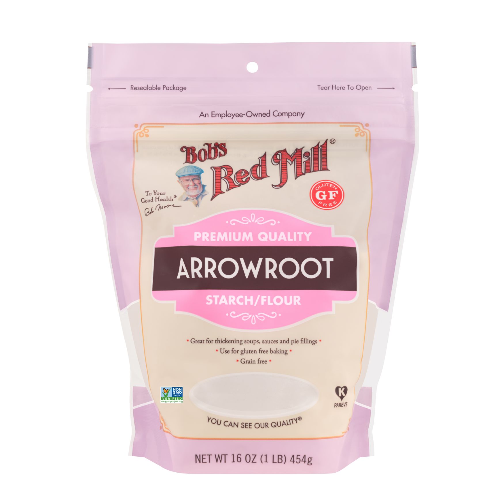 Bob's Red Mill Arrowroot Starch 454g