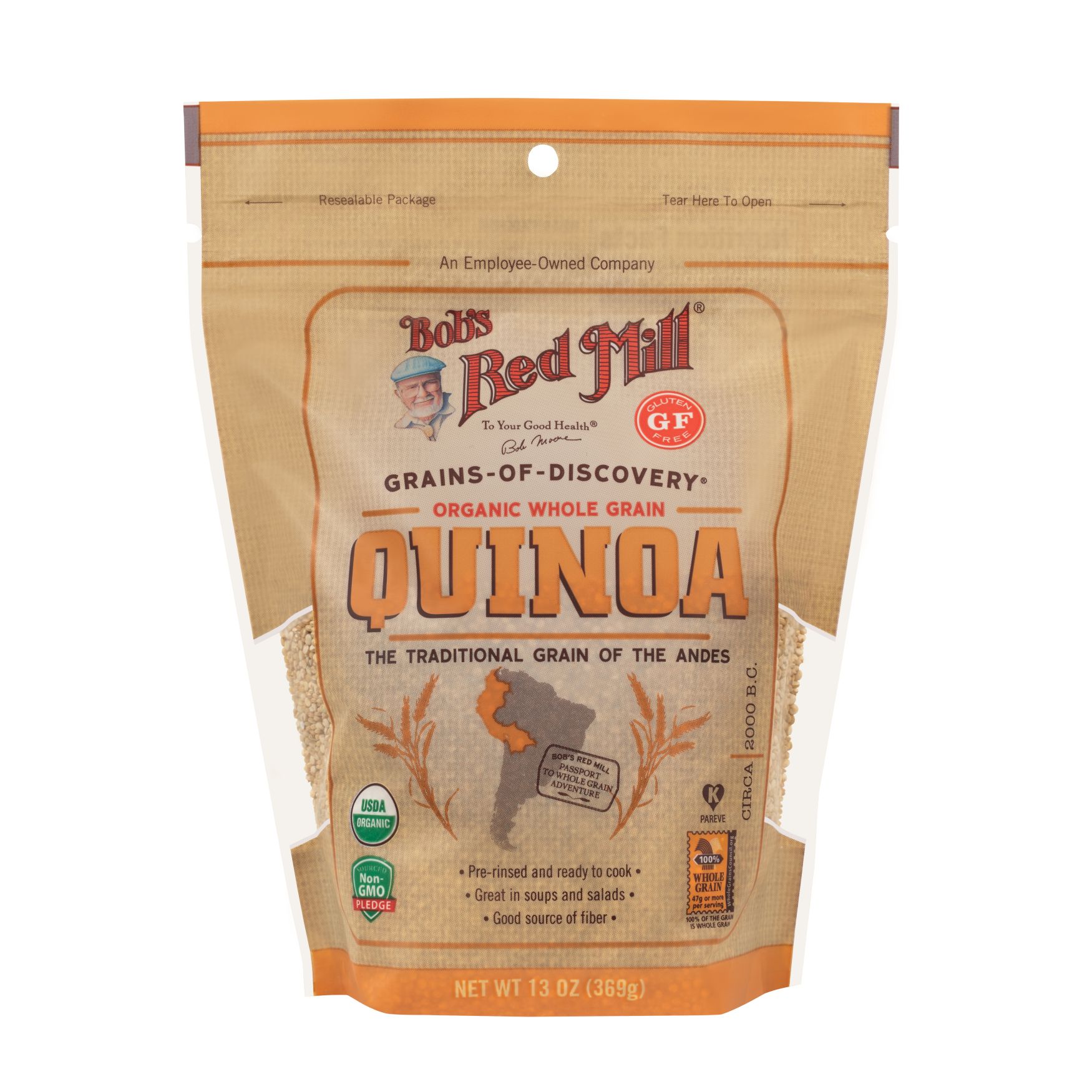 Bob's Red Mill Organic White Quinoa 369g