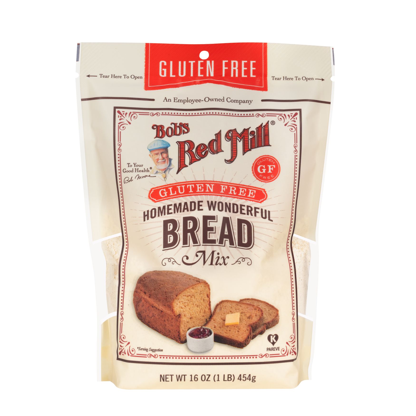 Bob's Red Mill Gluten Free Homemade Wonderful Bread Mix 454g