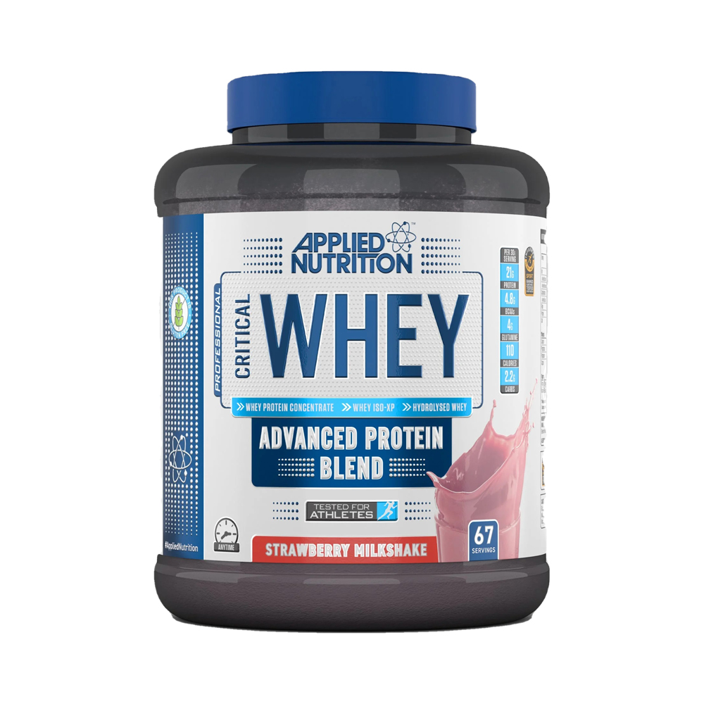 Applied Nutrition CRITICAL WHEY PROTEIN 2KG (67 SERVINGS) strawberry milkshake