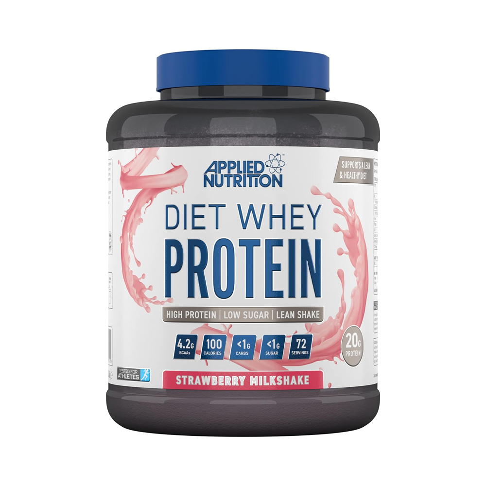 Applied Nutrition Diet Whey 1.8kg 72 servings strawberry milkshake