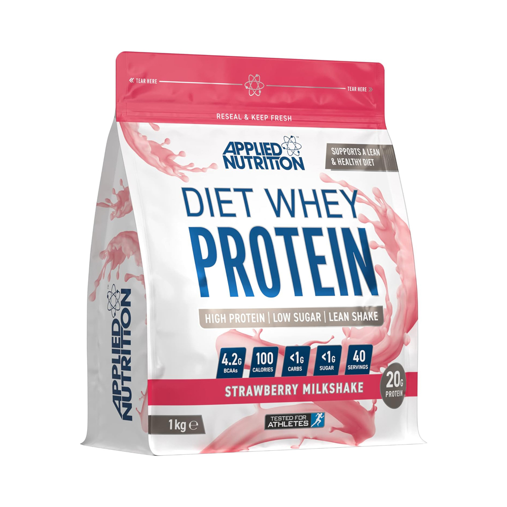 Applied Nutrition diet Whey 1kg 40 Servings strawberry milkshake