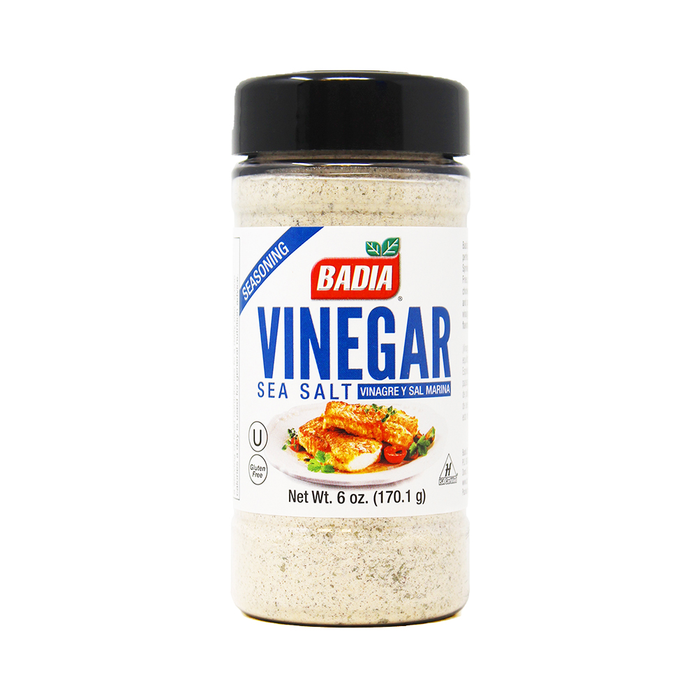 BADIA VINEGAR & SEA SALT SEASONING 170 g