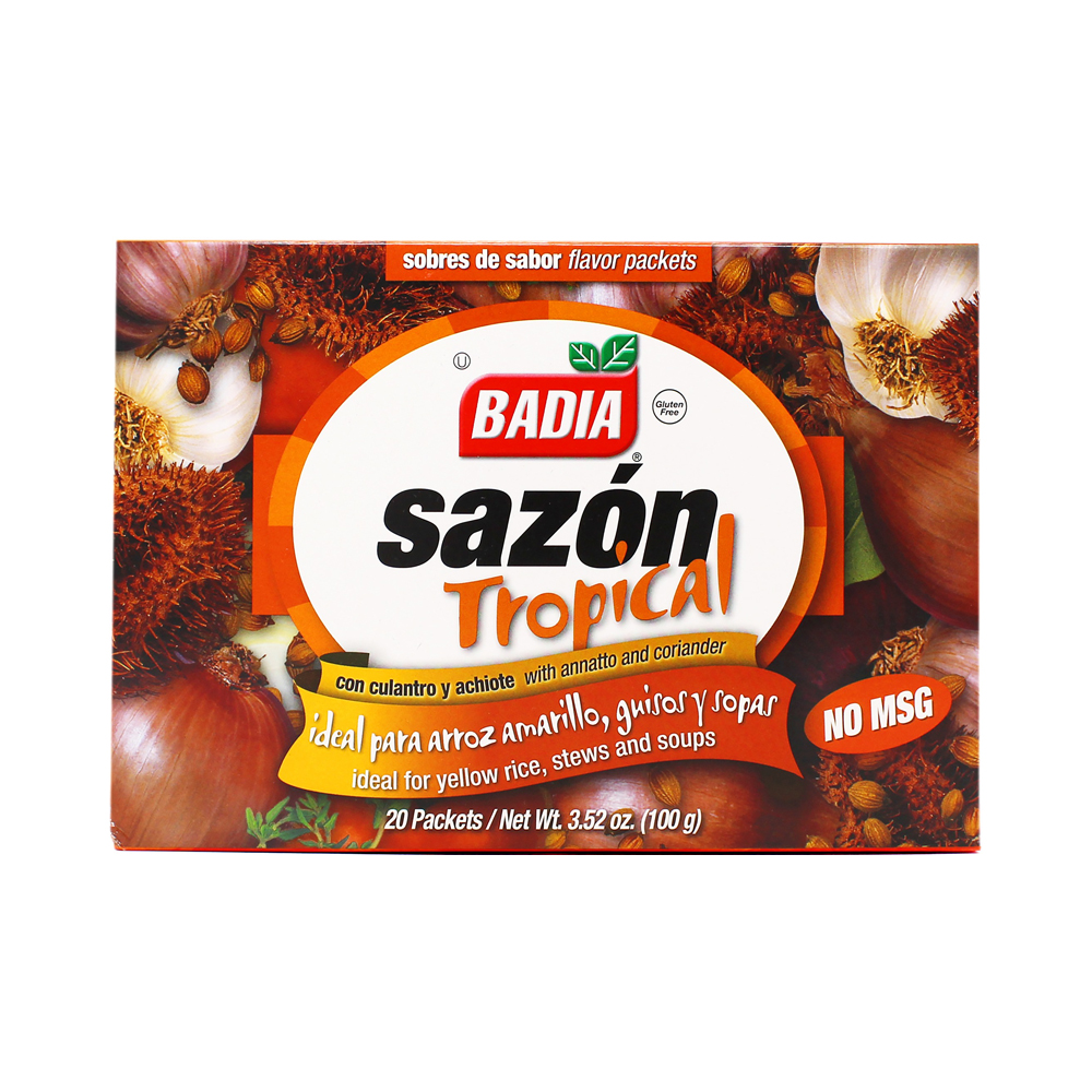 Badia Sazón Tropical ® With Coriander & Annatto 200g