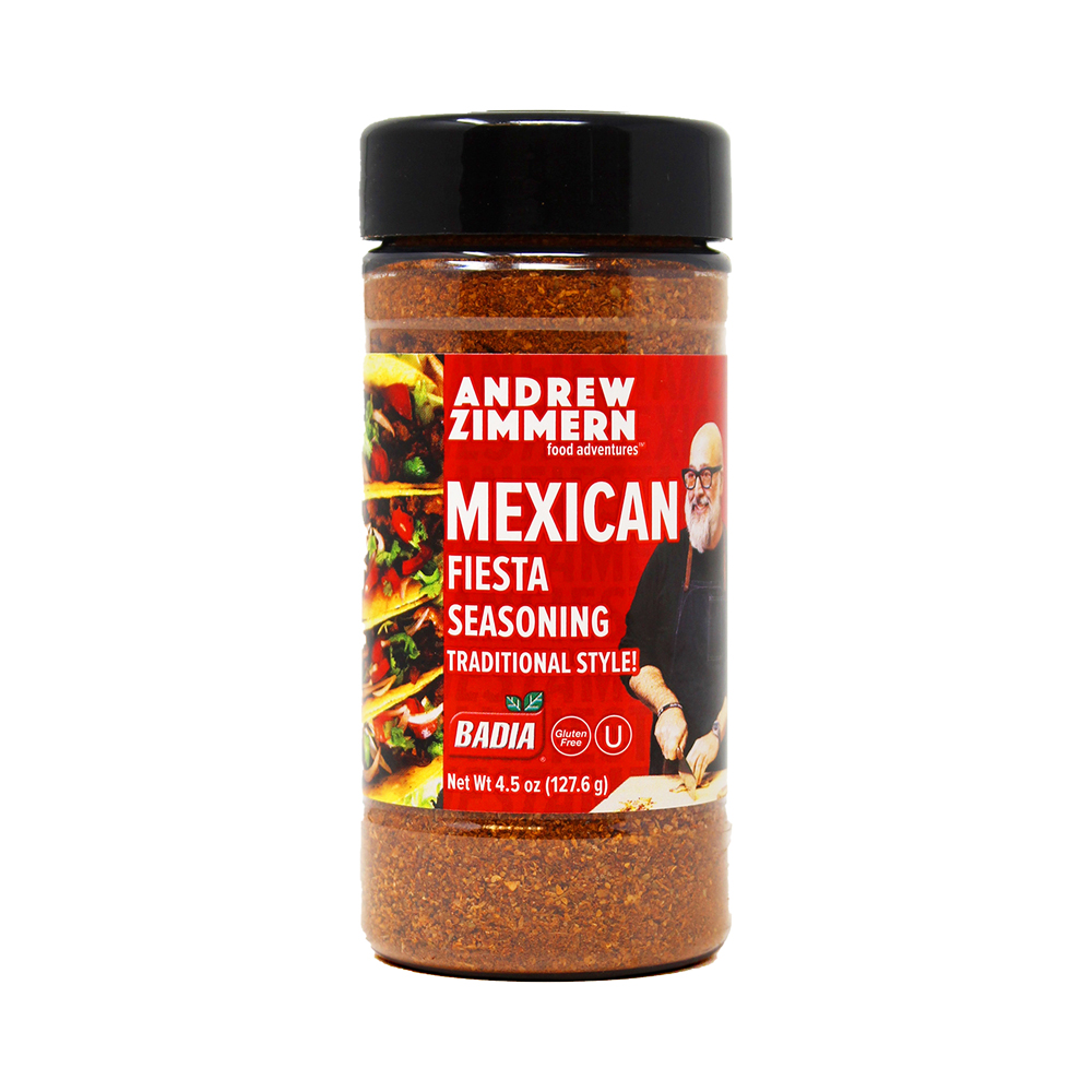 Badia ANDREW ZIMMERN MEXICAN FIESTA SEASONING TRADITIONAL STYLE 127.6g