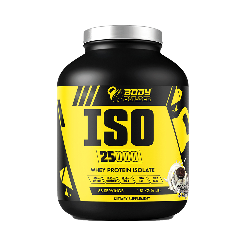 Body Builder Iso 1.81KG SERVING 63  COOKIES CREAMA