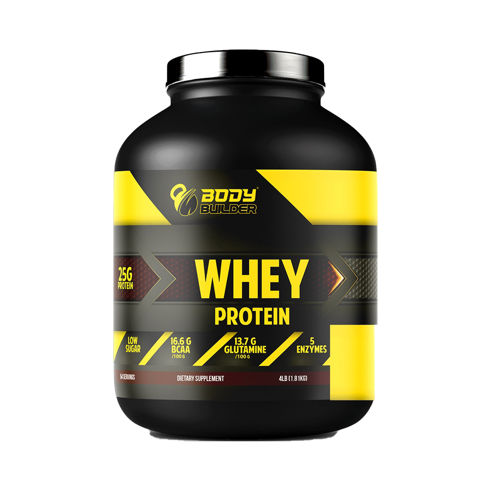 Body Builder Protein,4 LB, 54SERVINGS Cookies and Cream,