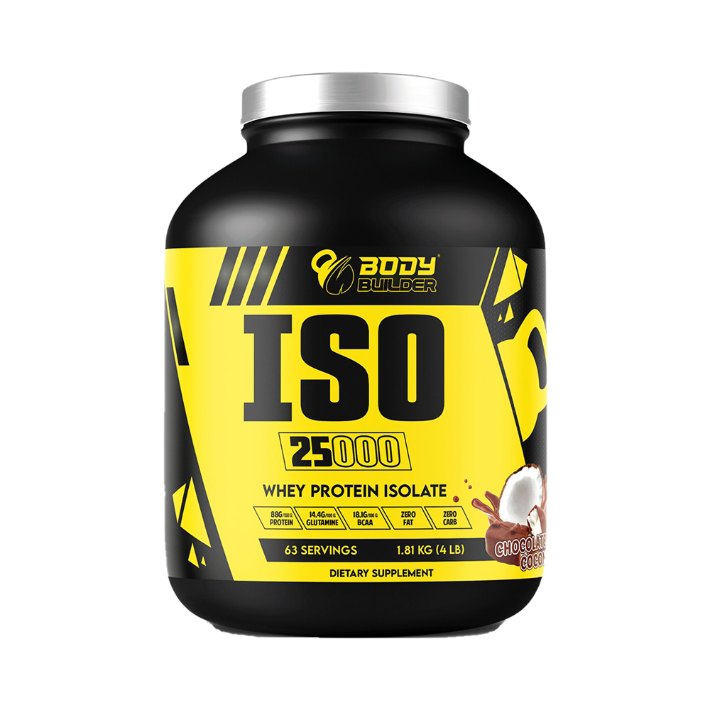 Body Builder Iso 1.81KG SERVING 63  Chocolate Coconut