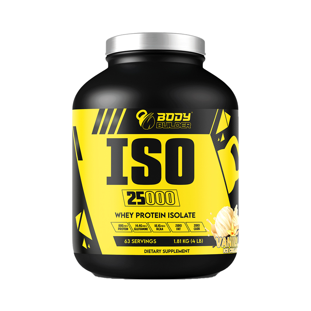 Body Builder Iso 1.81KG SERVING 63  VANILA CREAMA