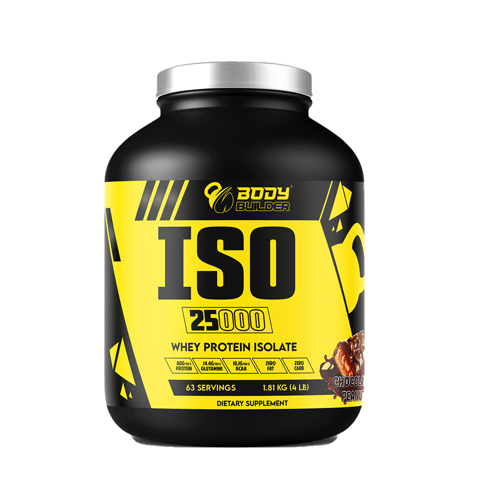 Body Builder Iso 1.81KG SERVING 63  Chocolate PEANUT