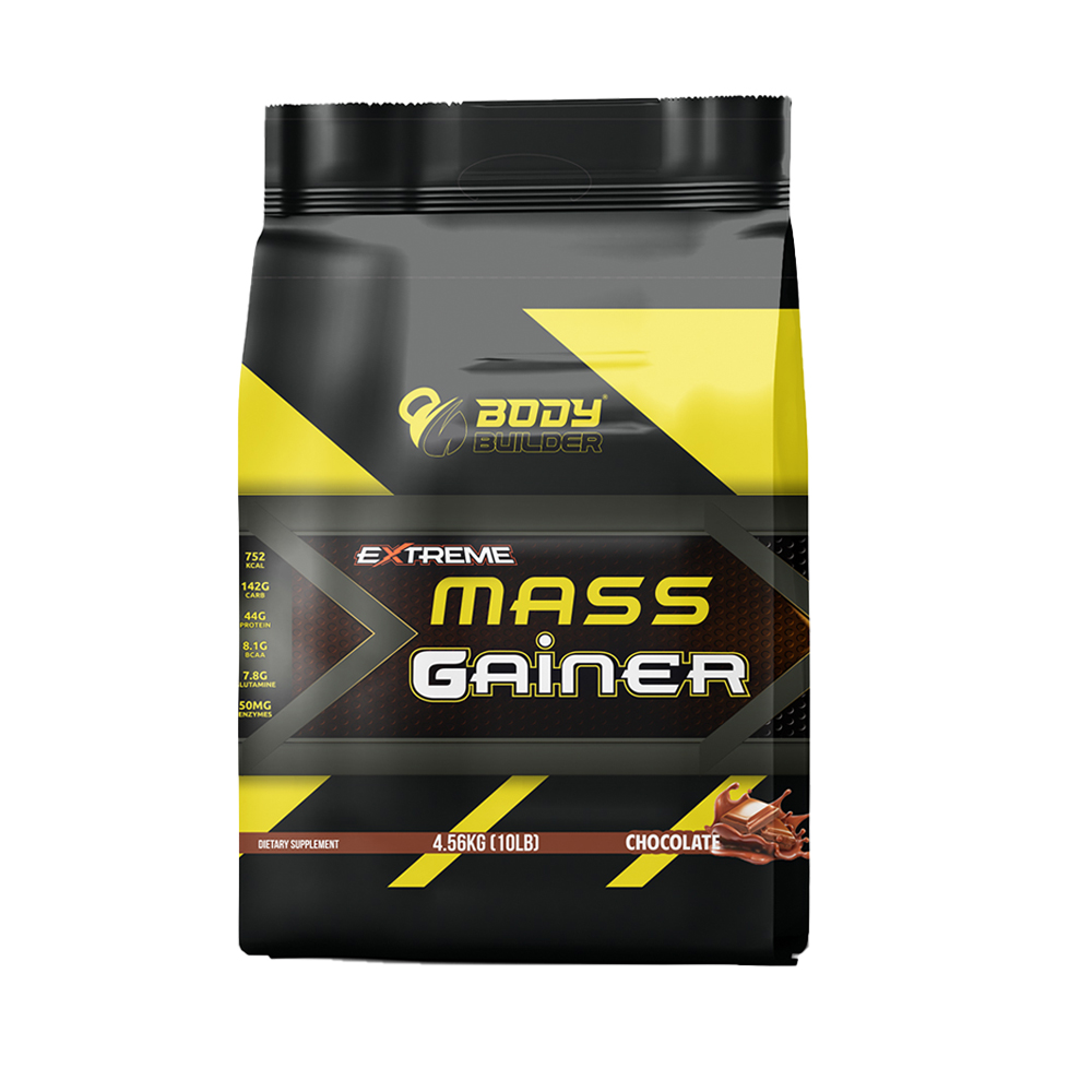 Body Builder Extreme Mass Gainer, Chocolate, 4.56;KG, Muscular Weight Gain