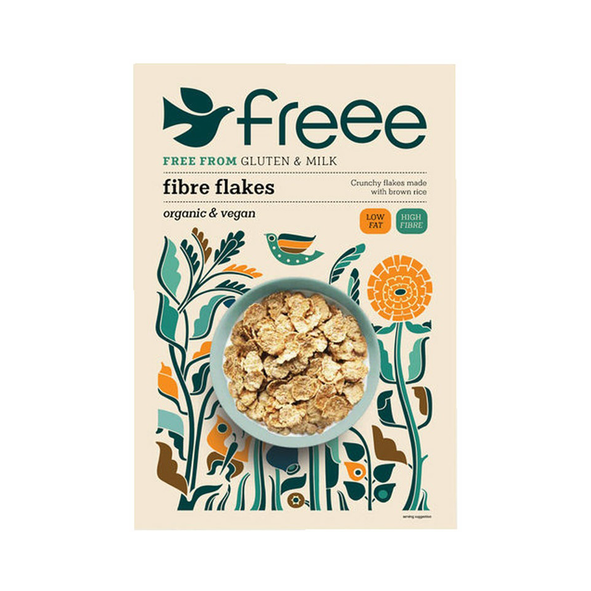 FREE Organic Fibre Flakes, Gluten Free 375g