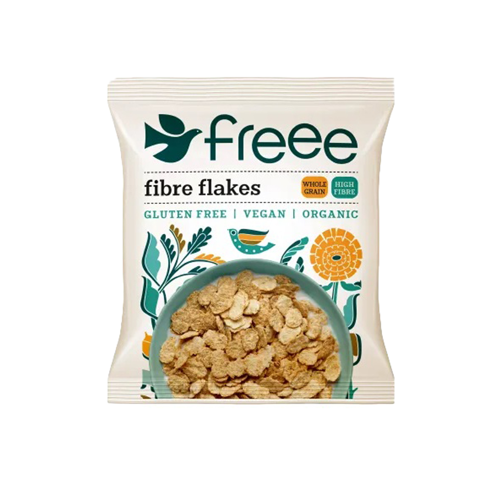 Free Gluten Organic Fibre Flakes 375g