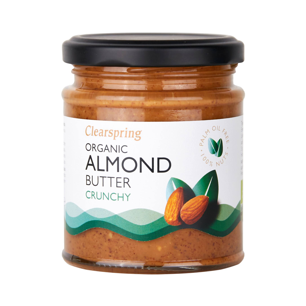 Clearspring Organic Almond Butter Crunchy 170g