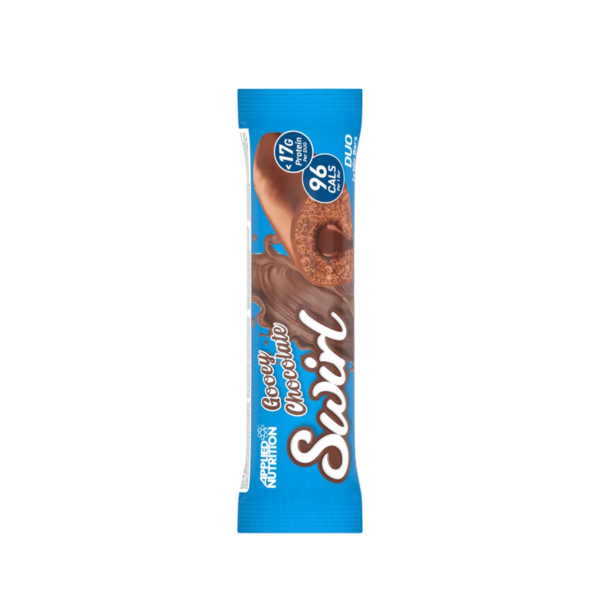 Applied Nutrition Swirl Duo Bar, Gooey Chocolate, 1 Bar 60G 16G PROTEIN