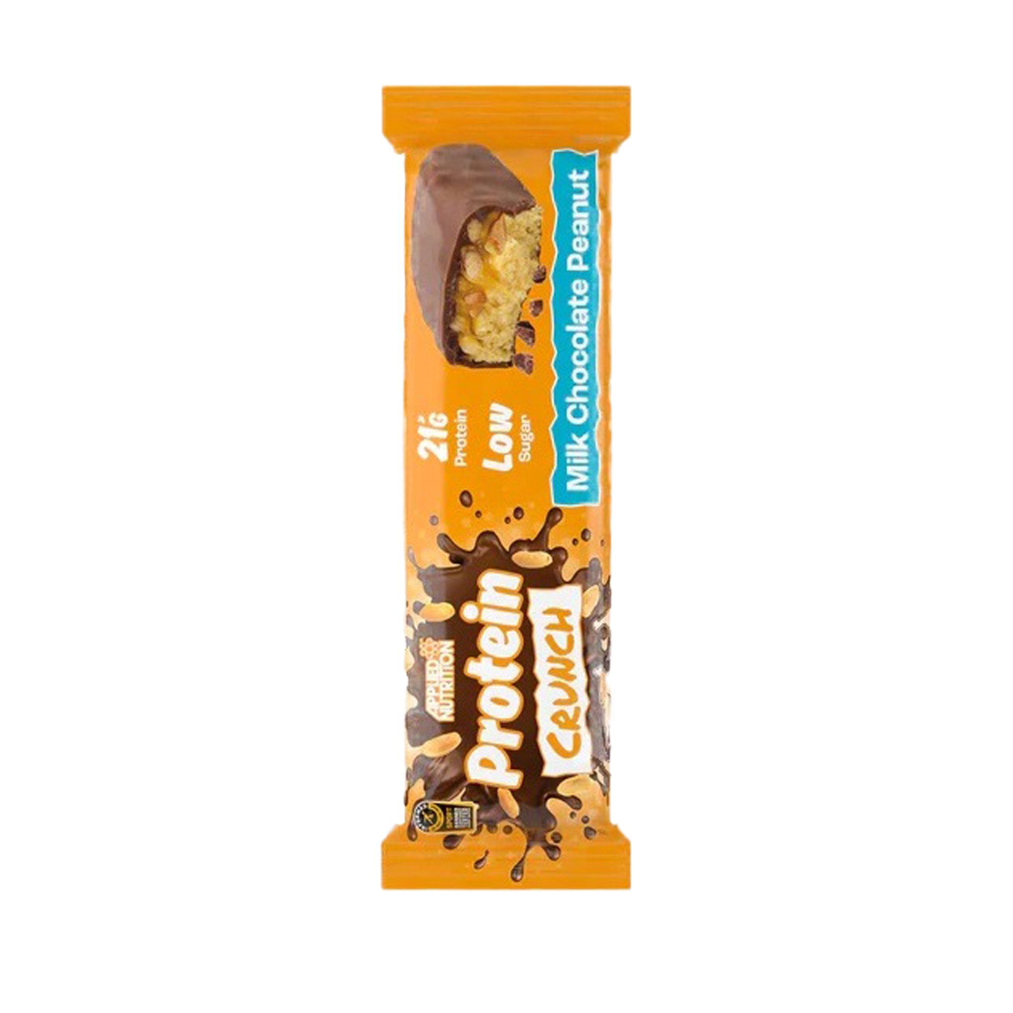 APPLIED NUTRITION Protein Crunch Bar Milk Chocolate Peanut 65g 21g protein