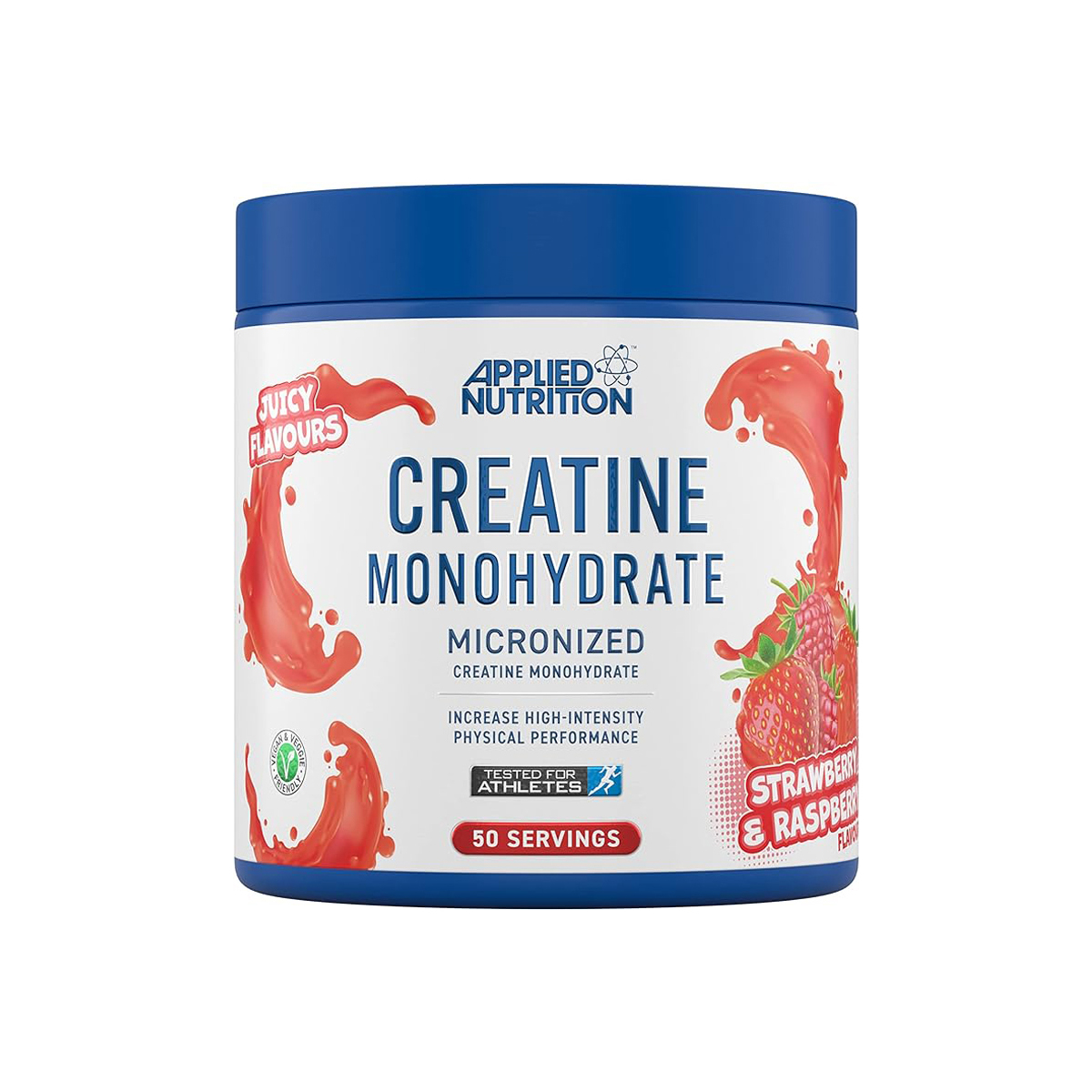 Applied Nutrition Creatine Strawberry & raspberry 250g 50 Servings