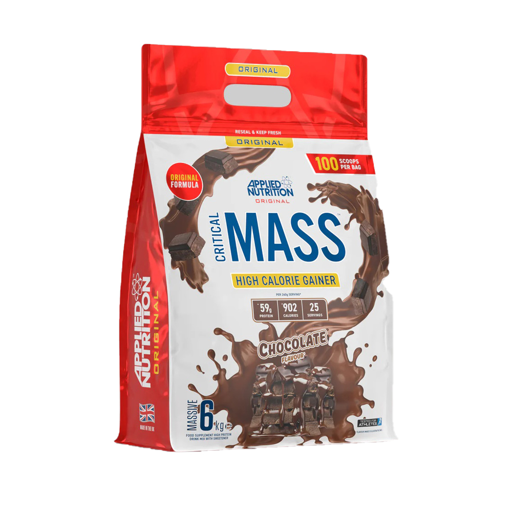 APPLID NUTRI TION  CRITICAL MASS 6KG 100 SCOOPS CHOCOLATE