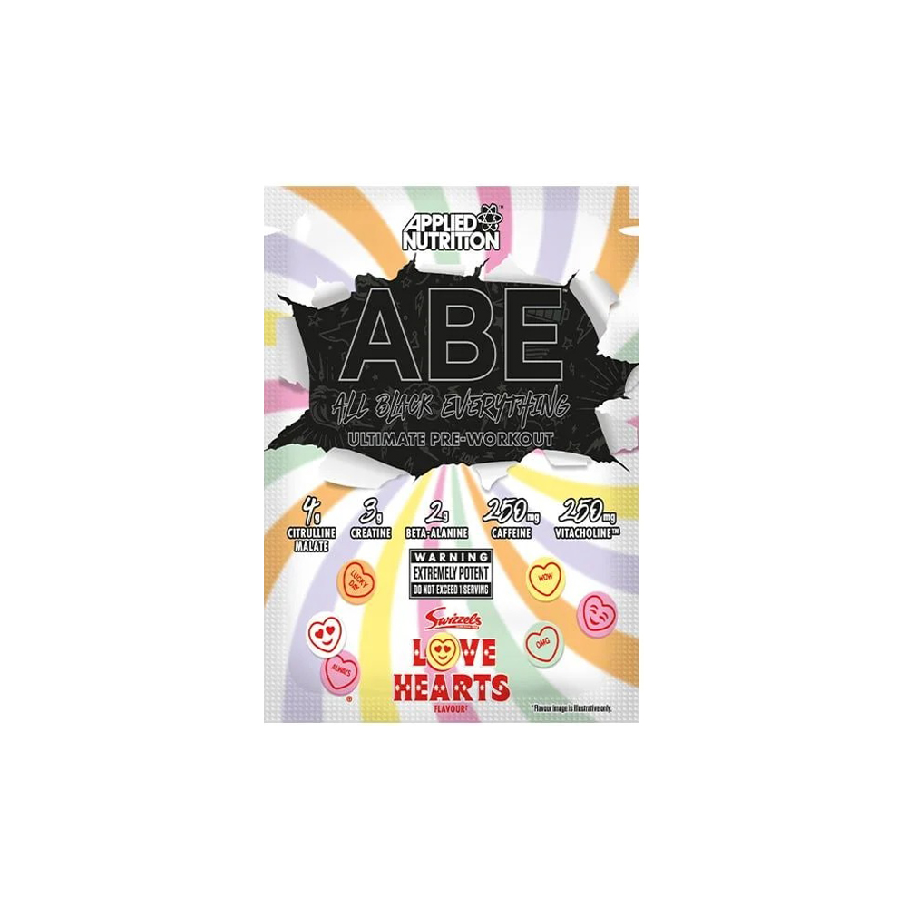 ABE Pre-Workout 12.5g Single Serving Love Hearts