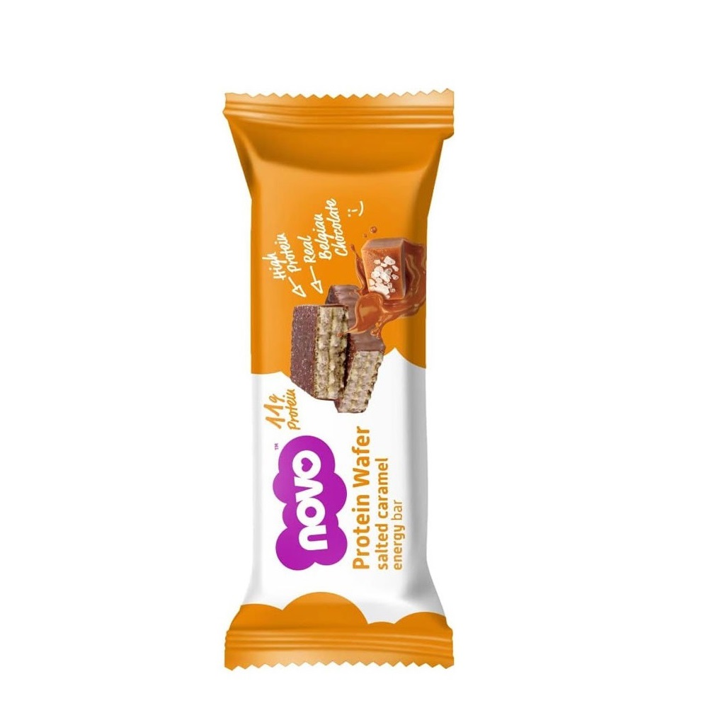 Novo Nutrition | Protein Wafer Bar | Pack of 12 x 40g