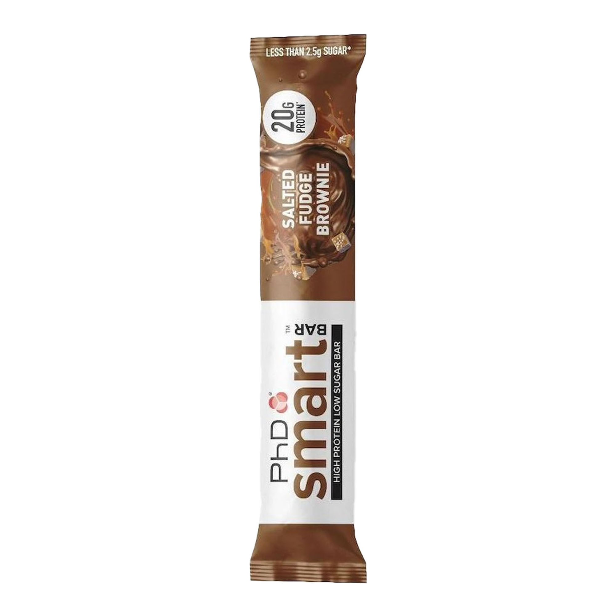 PhD Smart Protien Bar Salted Fudge Brownie 64 g 1x12