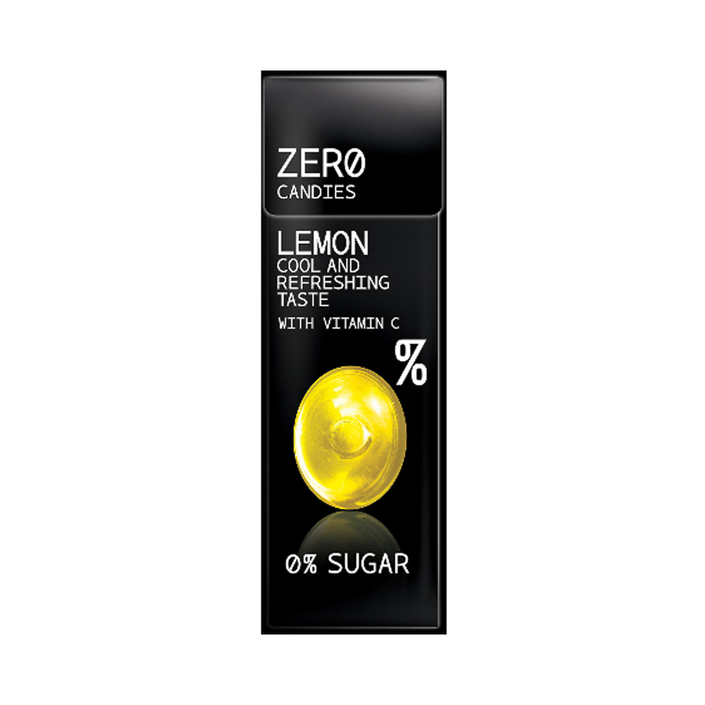 ZERO CANDIES LEMON 0% ADDED SUGAR32g