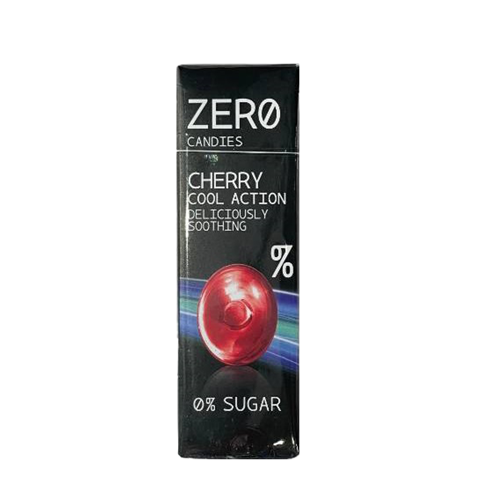 ZERO CANDIES CHERRY COOL ACTION 0% ADDED SUGAR32g