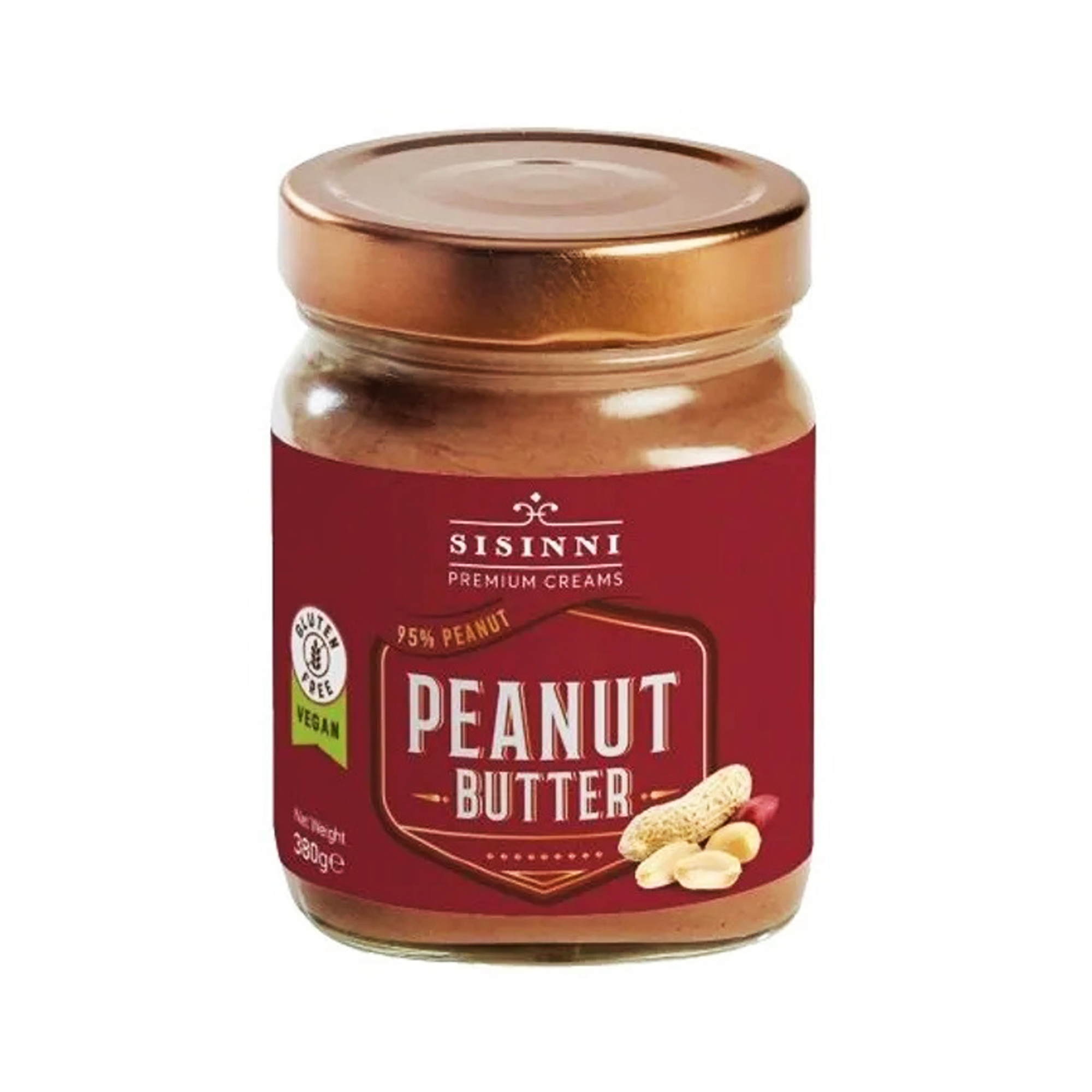 Sisinni Peanut Butter Soft Sugar Free 380g