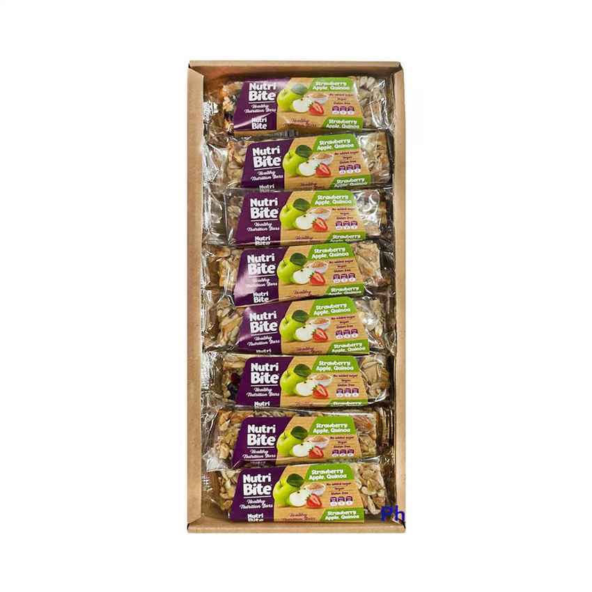 Nutri Bite Strawberry Apple Quinoa Bar 40g