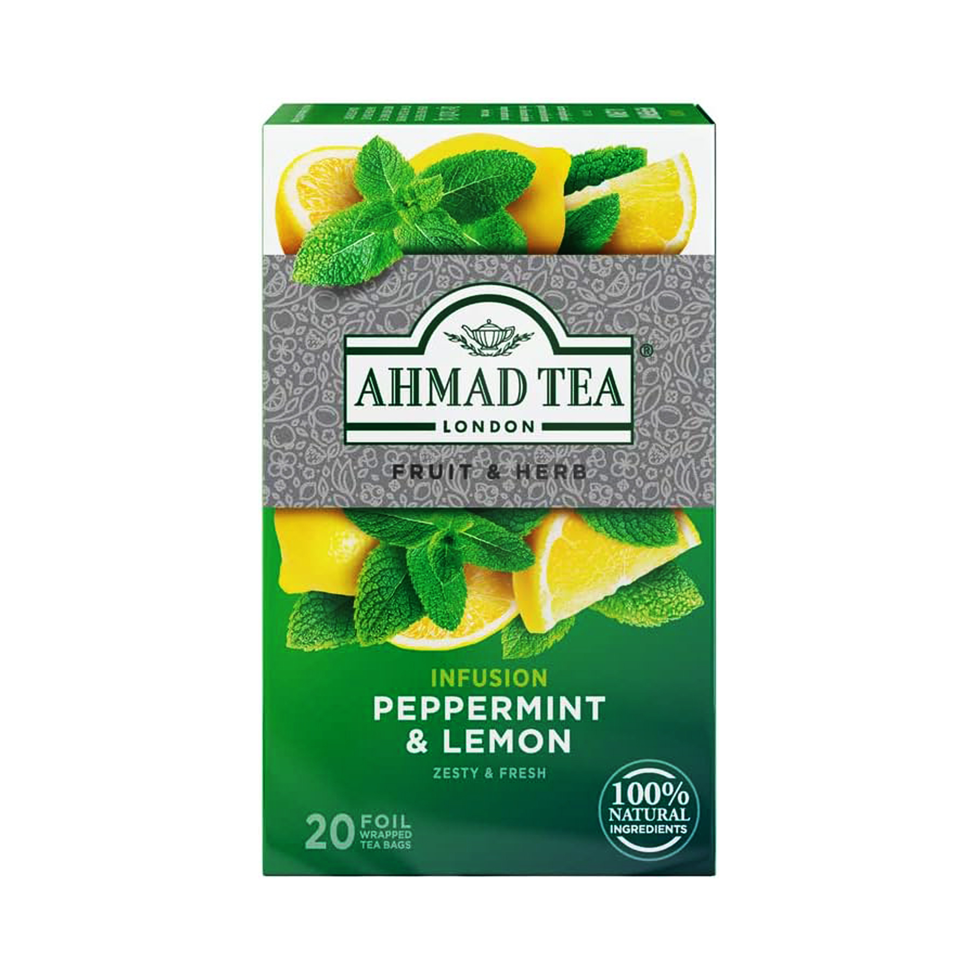 ahmad tea PEPPERMINT & LEMON INFUSION *20