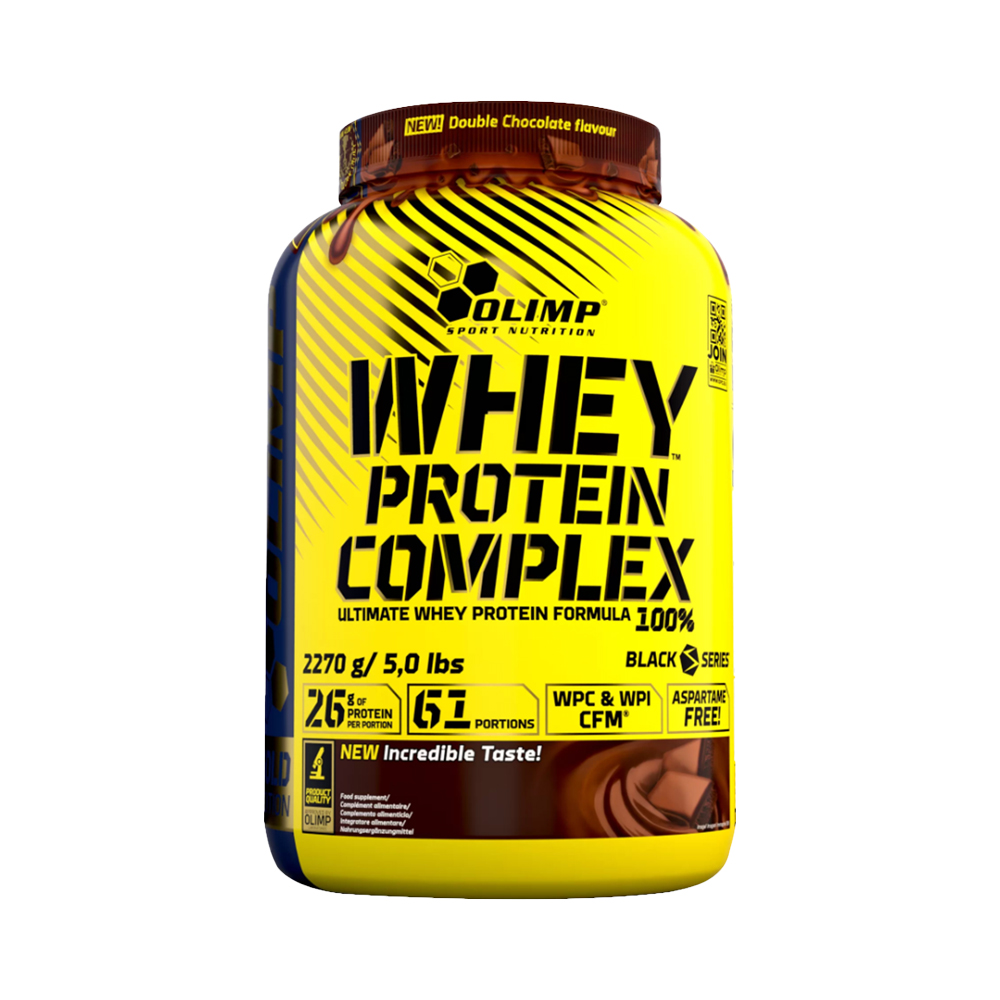 Olimp Sport Nutrition Whey Protein Complex Gold, Double Chocolate, 5 LB