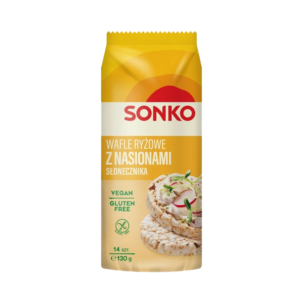 Sonko rice cakes with sunflower seeds130g