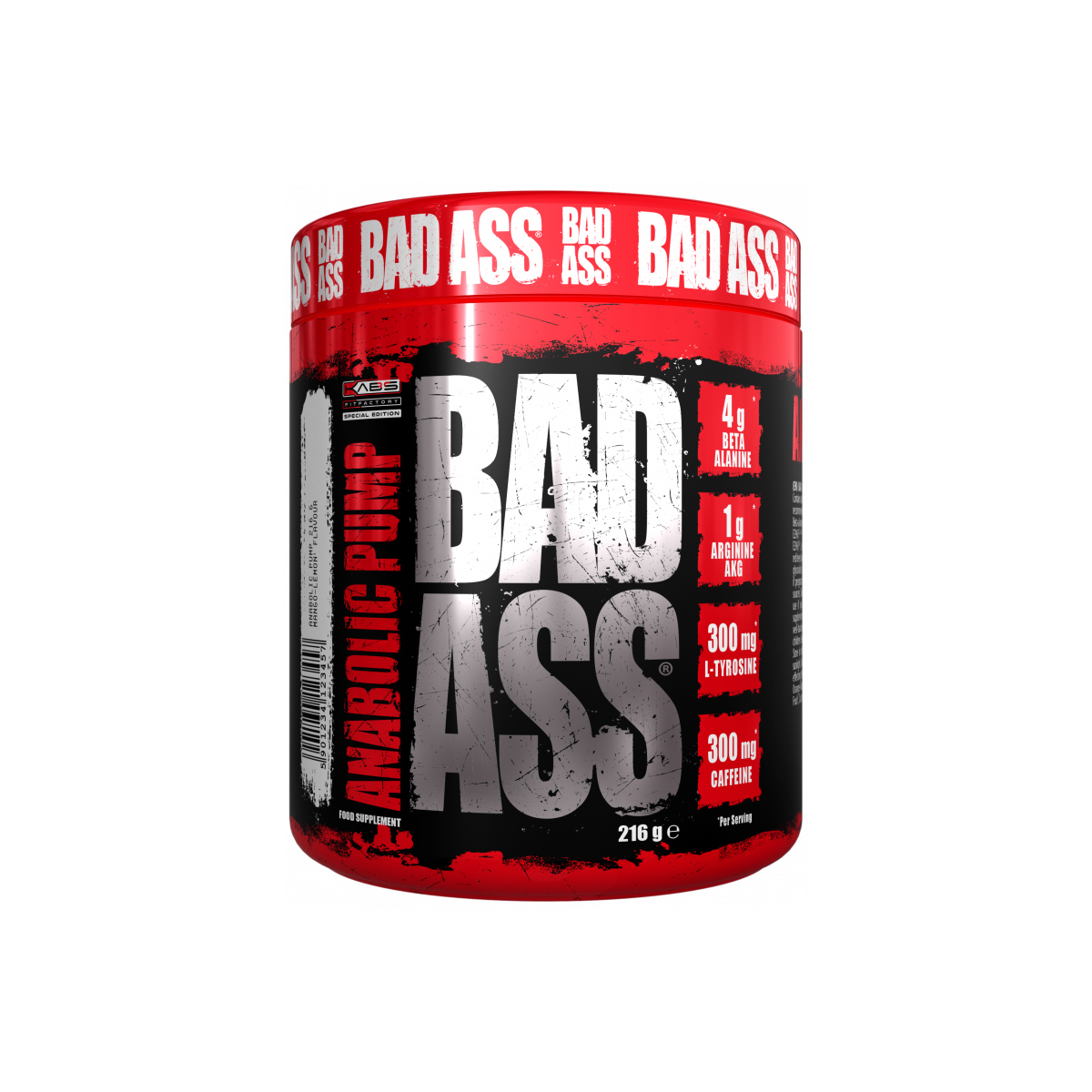 Bad ASS Anabolic Pump 216 g 30 Servings Orange