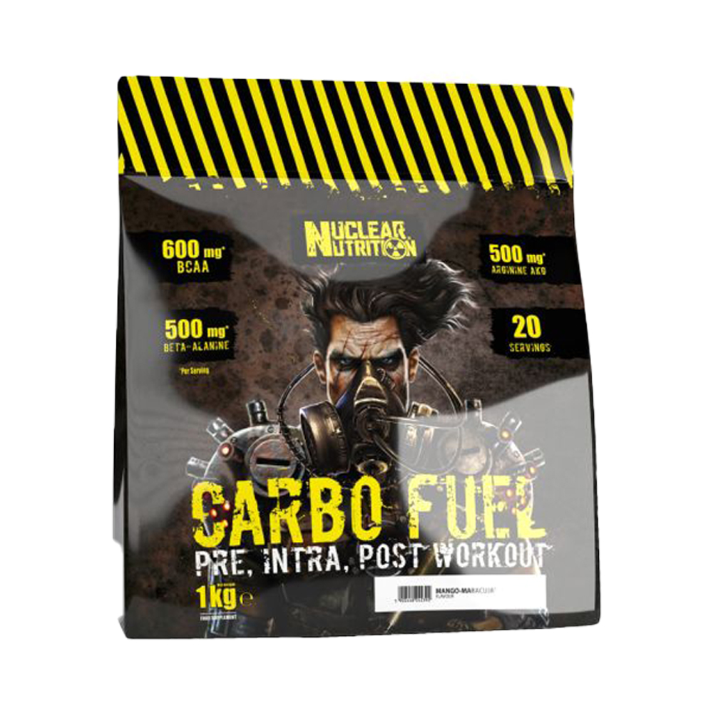 NUCLEAR NUTRITION CARBO FUEL 1000 g Lemon servings20