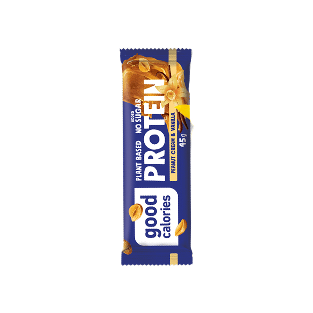 Good Calories protein bar vanilla peanut 45g