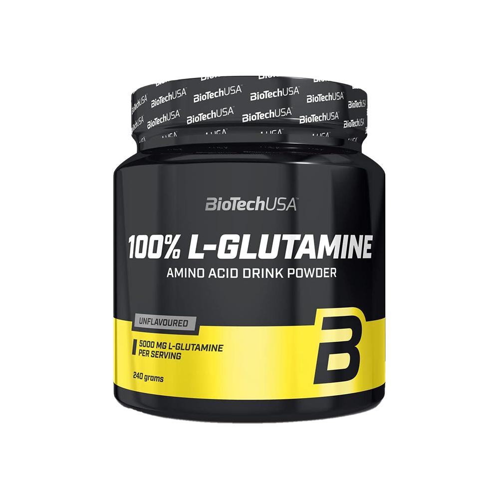 BiotechUSA l glutamine 240g unflavoured