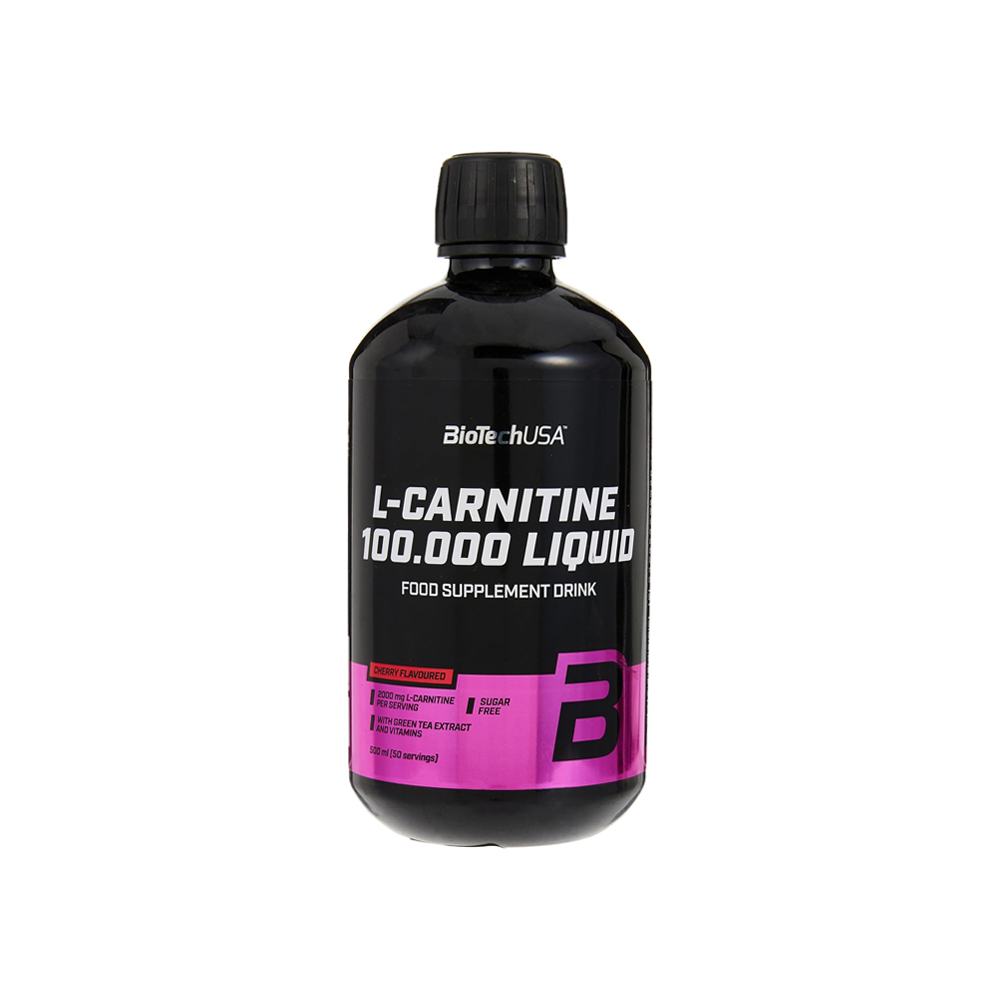 BioTechUSA L-Carnitine 500 ml  50 servings Cherry