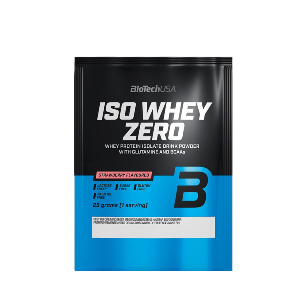 BIOTECH Iso Whey Zero  25GSTRAWBERRY FLAVOUREO