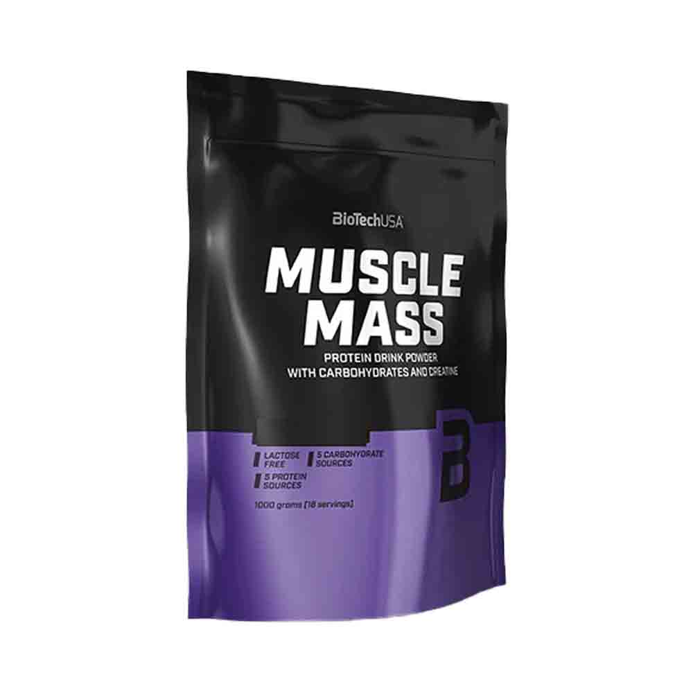 BIOTECH MUSCLE MASS 1000G 18SERVING VANEILLA